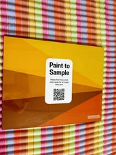 Porsche Paint To Sample Wall Decal Q&R Code Display