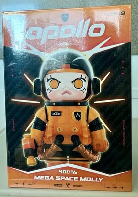 POP MART MEGA SPACE MOLLY 400% Apollo Figure | Sealed | Authentic