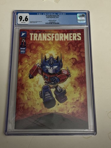Transformers #1 - CGC 9.6 - Skottie Young Variant