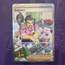 Pokemon Saguaro Holo Special Illustration Rare SV02: Paldea Evolved 270/193 NM on eBay