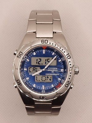 Citizen Alarm Chronograph (C460-R34172) Maden in Japan Multifunction Watch