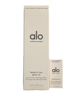 ALO HEAD-TO-TOE Glow Oil 3.2oz + Lip Balm NEW
