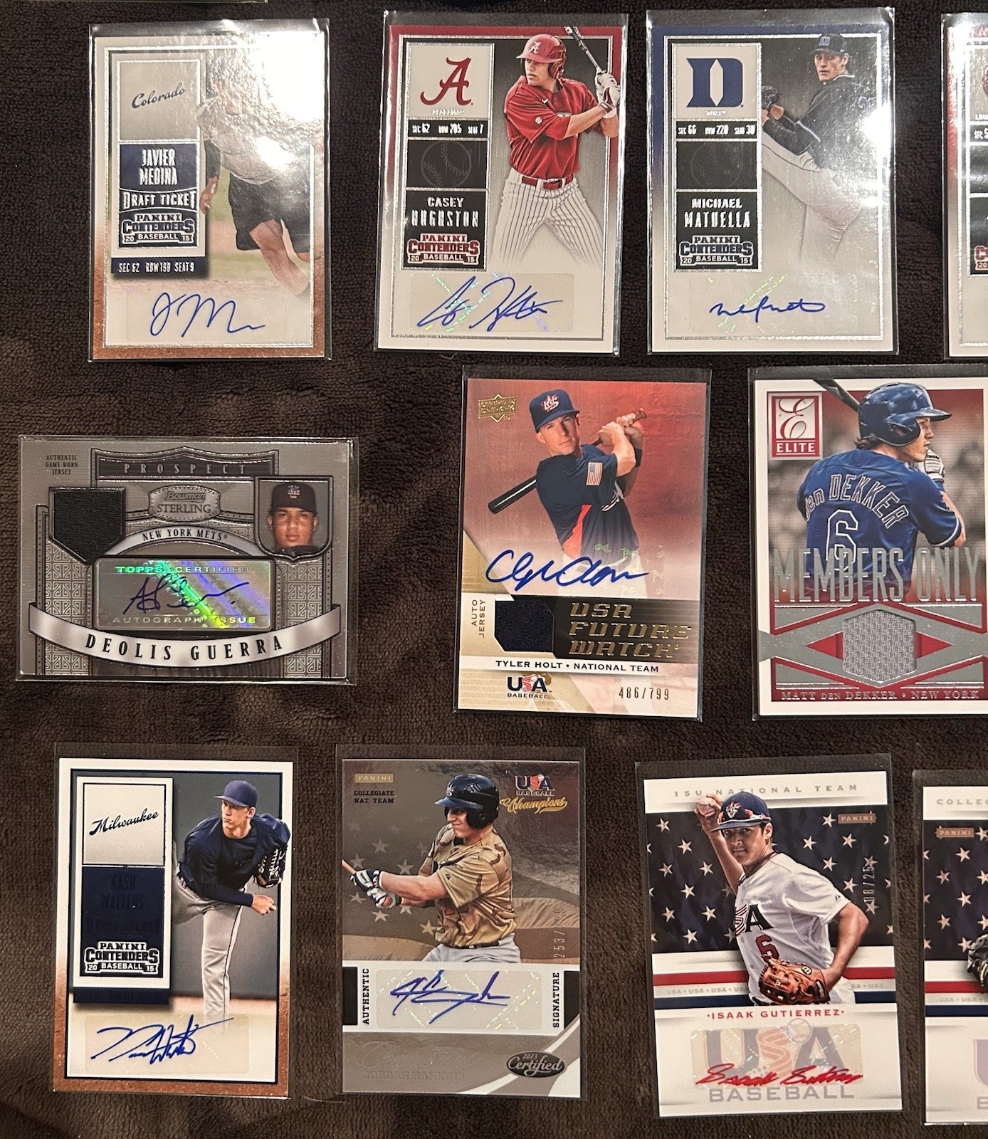 20 Autos, Patches, and Numbered Baseball Prospects - Free Shipping view 2