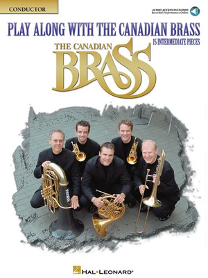 #ad Play Along Canadian Brass for Conductor Intermediate Sheet Music Book amp; Audio $17.99