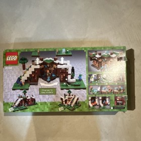 LEGO Minecraft The Waterfall Base 21134, 729 Pieces, Age 8+