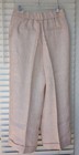 PESERICO Tailored Linen Wide Leg Pleated Cuffed Trousers size IT 46~ US 10 BNWOT — photo 3