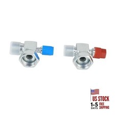 Ac Compressor Fitting Set 8 And 10 Male To 1-14 Female Side Rotolock