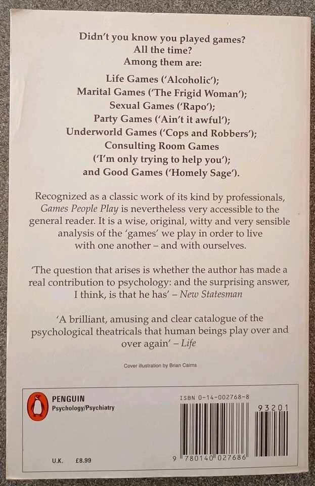 Games People Play: The Psychology of Human Relationships by Eric Berne... - Image 2 of 3