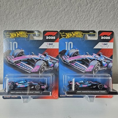 Hot Wheels Premium 2025 Formula 1 BWT Alpine F1 Team #10 set of 2