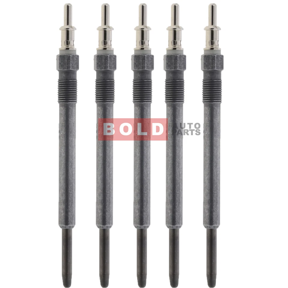 Juego de 5 bujías incandescentes diésel OEM 80036 para Dodge Sprinter 2500 3500 L5 2,7 L Bosch Foto 2 de 4