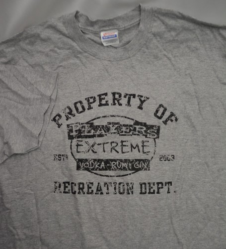 Players Extreme Vodka Heather Grey 