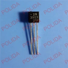50PCS Transistor MOTOROLA/ON/FAIRCHILD TO-92 2N3903 2N3903RLRM
