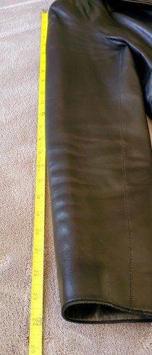 COLE HAAN Genuine Lambskin Leather Racer Jacket (women's) - size 6 - Picture 12 of 12