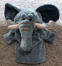 Plush Animal Elephant Hand Puppet