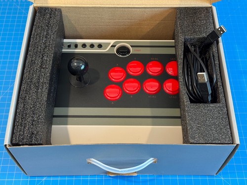8bitdo N30 Arcade Stick Bluetooth+USB - Steam, Pi, Switch, Windows, macOS, MAME - Picture 4 of 10