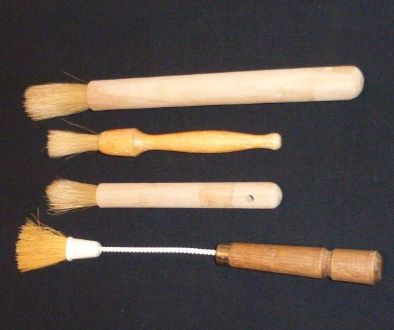 4 asas de madera vintage de cocina y barbacoa EXCELENTE Foto 2 de 3