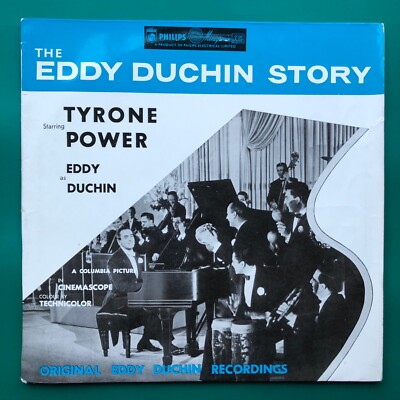 Morris Stoloff EDDY DUCHIN STORY Film Soundtrack OST LP Tyrone Power Kim Novak F