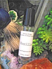 New Men's Vanilla Premium Fragrance Body Oil Roller Ball Bottle - 1/3oz 10ml 