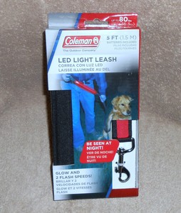 coleman retractable dog leash