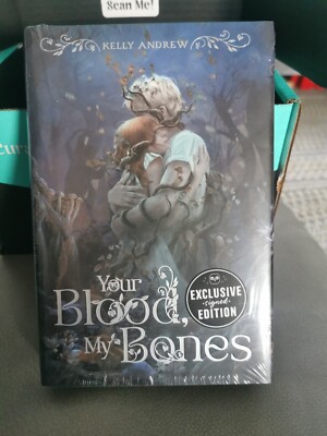 Owlcrate Your Blood My Bones von Kelly Andrew signiert exklusiv Hardcover - versiegelt