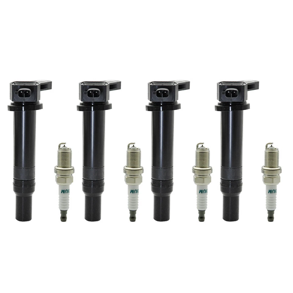 4*Bobina de encendido y enchufes 27301-26640 para Hyundai Accent Kia Rio UF499 2006-2011 Foto 2 de 4