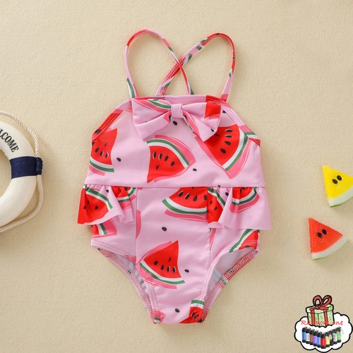 Sleeveless Bathing Wear Watermelon Swimsuit 3M-3Y Summer Pieces Swimwear 1