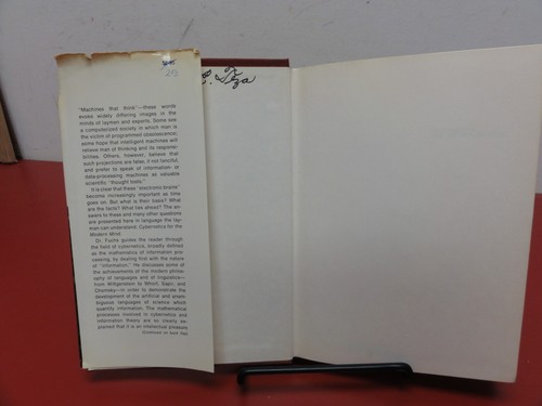 Cybernetics for the Modern Mind by Walter R. Fuchs 1971 HC - 第 5/15 張圖片