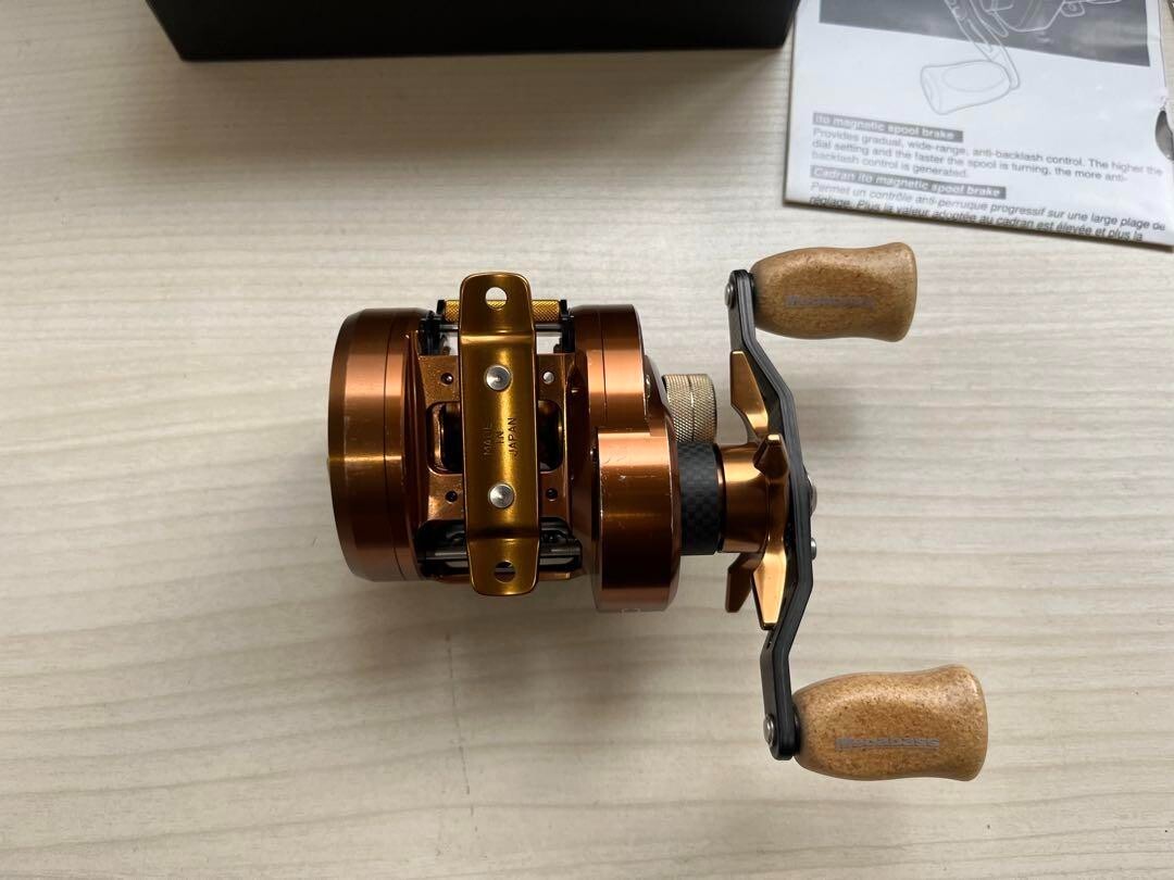 Megabass Lin 10C Zirconia Meteor Bait Fishing Casting Reel w