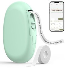 E10 Bluetooth Label Maker Machine With Tape Continuous Waterproof Label Versatil