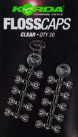 Korda Floss Caps Clear Karpfenangeln Boilie Stopper Baitfloss New Ovp