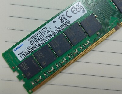 【32GB】Samsung DDR4-2933 UDIMM 32GB SAMSUNG 32GB DDR4 2933 ECC UDIMM RAM 2Rx8 PC4-23400 for DELL HP