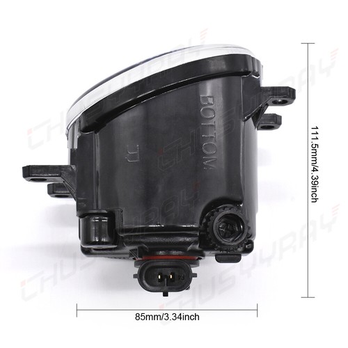 Par de luces antiniebla transparentes para parachoques delantero Toyota RAV4 2006-2007 aptas para Toyota RAV4 - Imagen 5 de 14