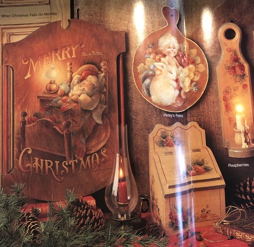 Tole Painting Book: Merry Christmas Chronicles Big Red Book by Shirley Wilson - Picture 7 of 11