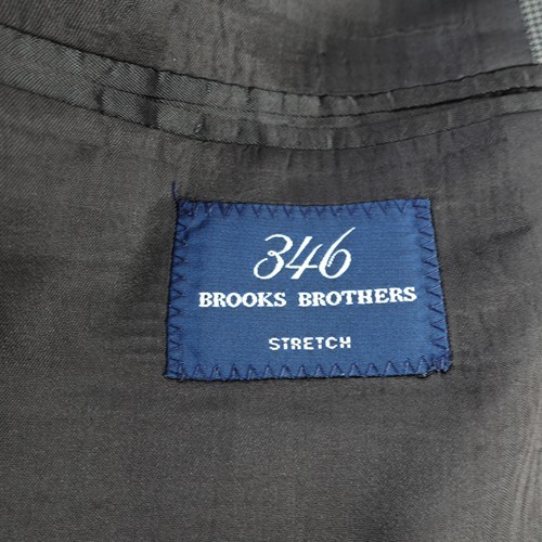 Brooks Brothers 346 Stretch Full Suit Men's 43L 36W 2 Piece Brown - Picture 4 of 16