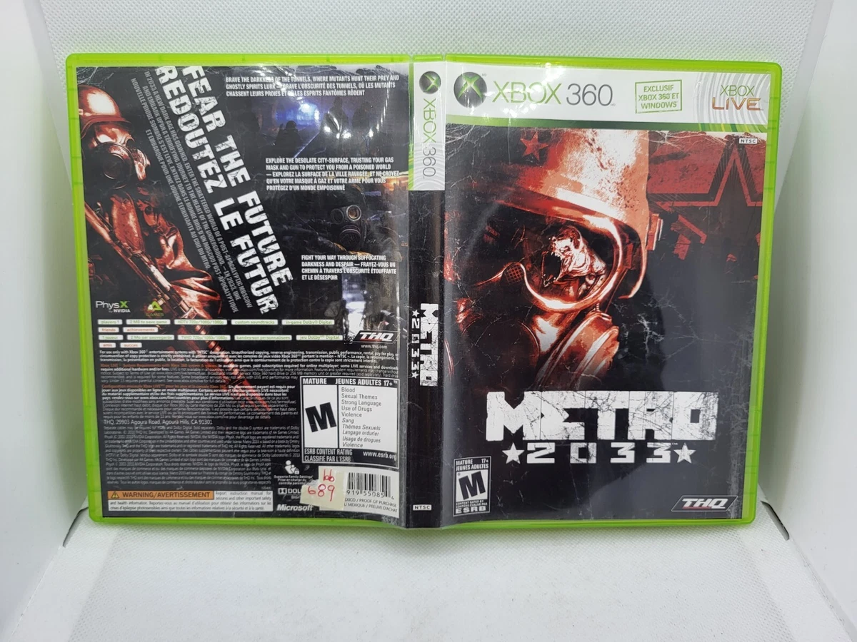 Метро 2033 Xbox 360 Купить