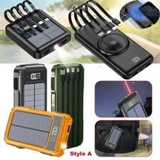 400000mAh Power Bank 4 USB Pack Charger Backup External Battery for Cell Phone