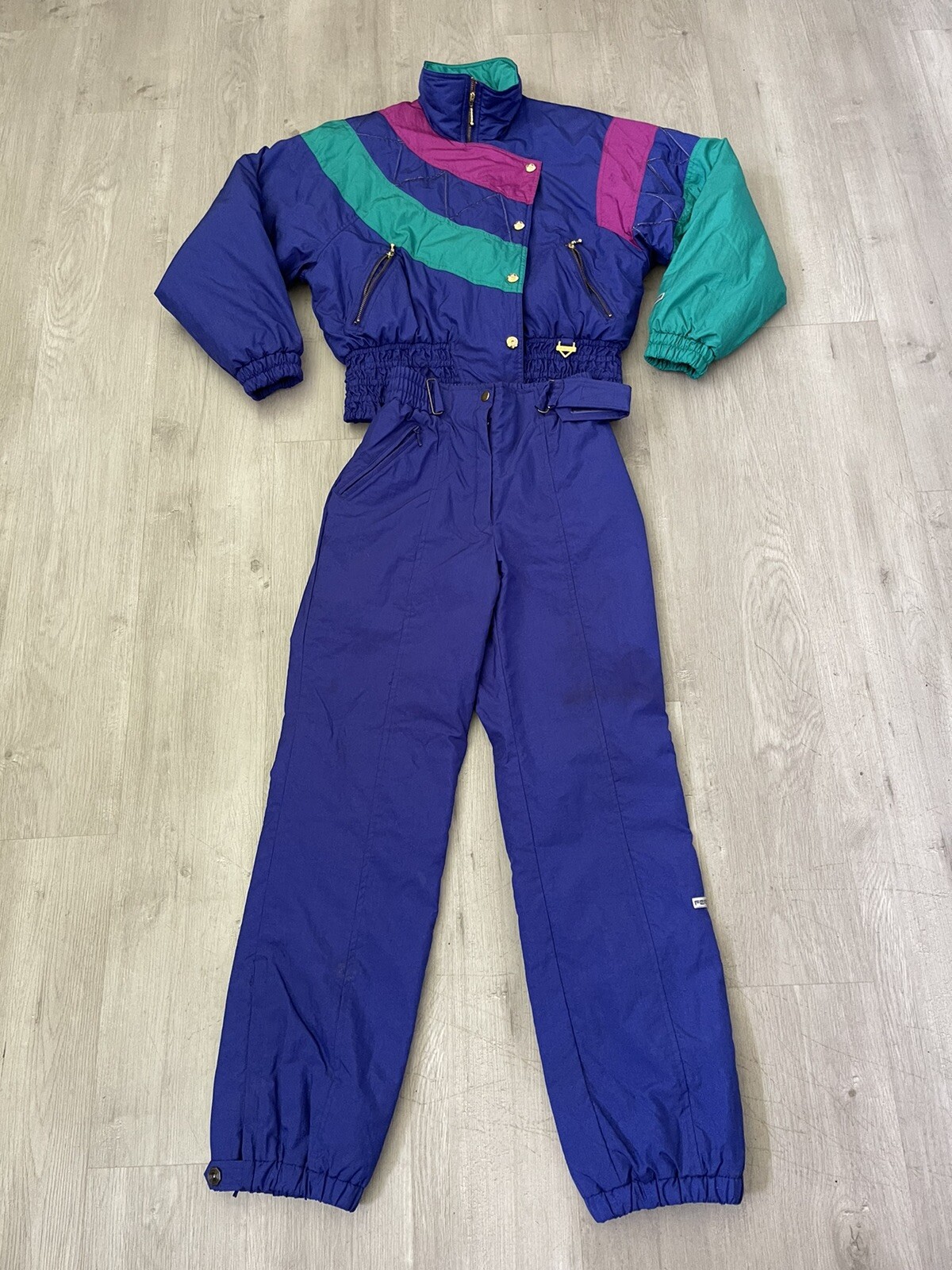 Vintage 90s FERA Skiwear 2 Piece Ski Snow Suit Jacket Pants Colo Vintage 90s FERA Skiwear 2 Piece Ski Snow Suit Jacket Pants Colo
