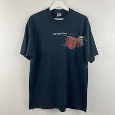 Vintage 2000's Waking Ashland Tour Concert Rock T Shirt XL Punk Metal Band Tee