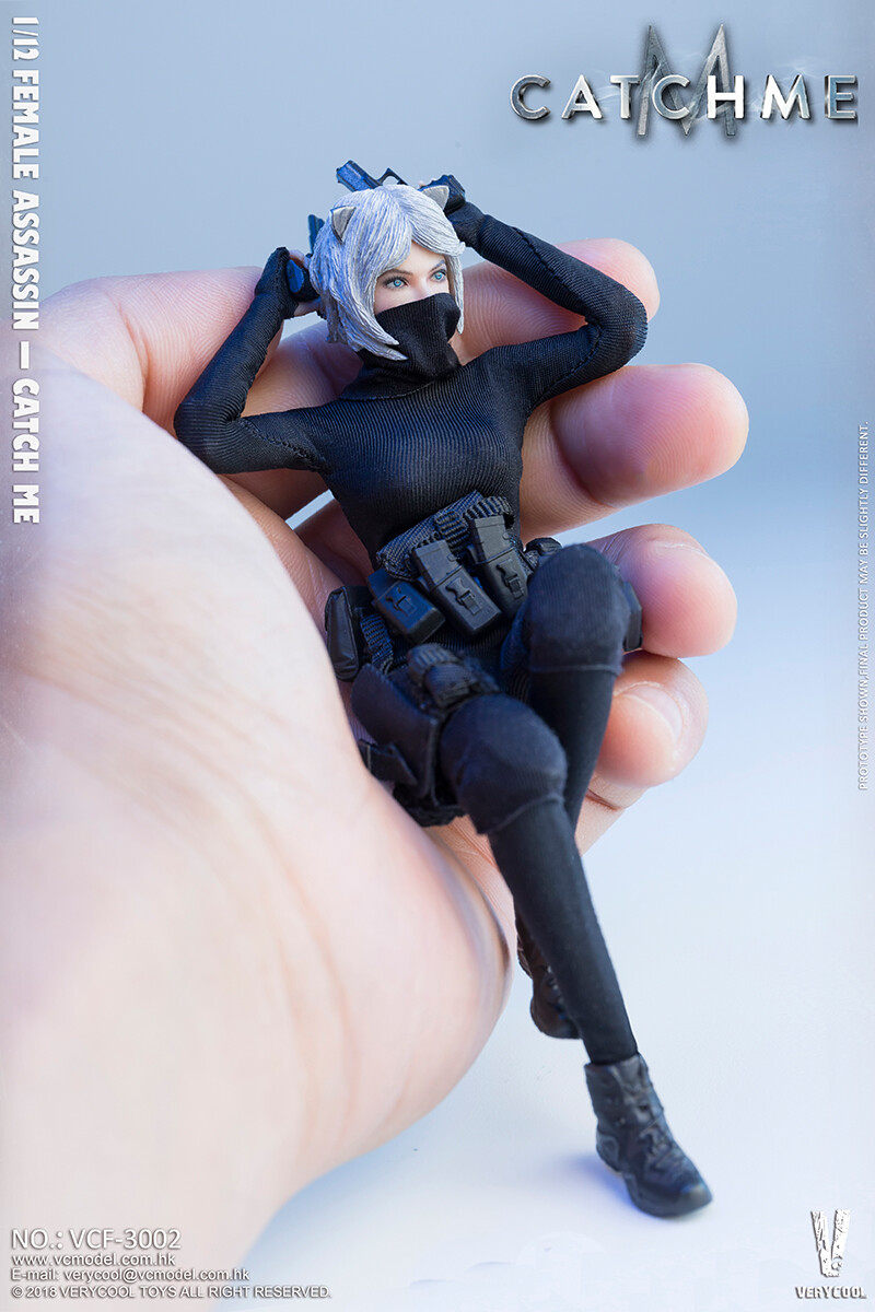 VeryCool 1/6 VCF-2033A　フィメールアサシン キャッチミー Perfect Verycool Vcf2033a Female Assassin Catch Me Straight