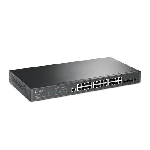 TP-Link JetStream 24-Port Gigabit L2 Managed Switch with 4 SFP Slots - Imagen 4 de 5