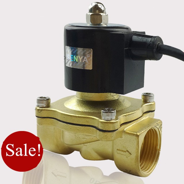AC220V 3/4" BSP Brass Electric Solenoid Valve for Water Fountain