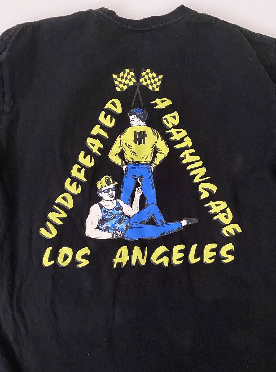 A Bathing Ape X Undefeated Undftd BAPE Long Sleeve Rare HTF