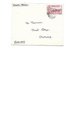 Gibraltar Fieldpost 1955 Forces airmail cover