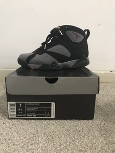 jordan retro 7 black and grey