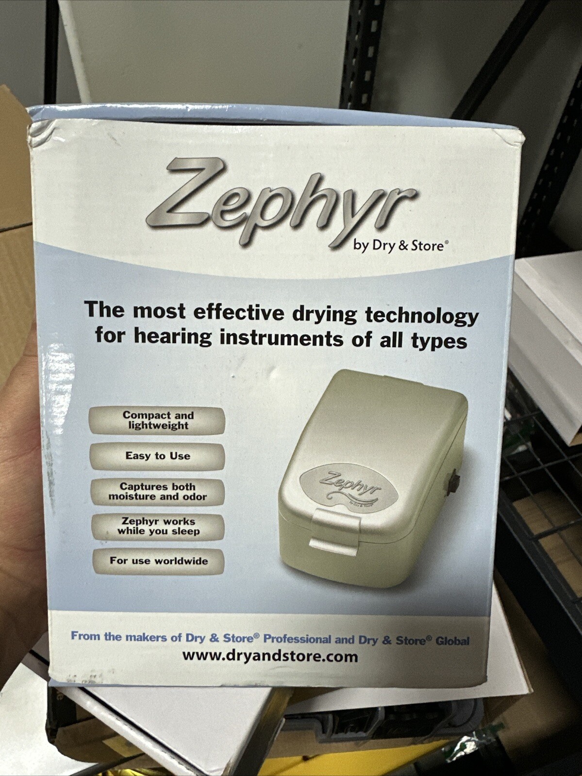 Zephyr by Dry & Store - Hearing Aid Cleaner
