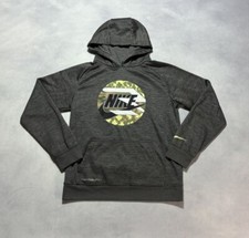 Nike Hoodie Sweatshirt Youth Boys L 12-13 Therma-Fit Gray 3Brand Russel Wilson
