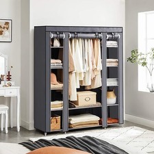 69" Home Apartment Portable Closet Wardrobe Clothes Storage Space Organizer Rack