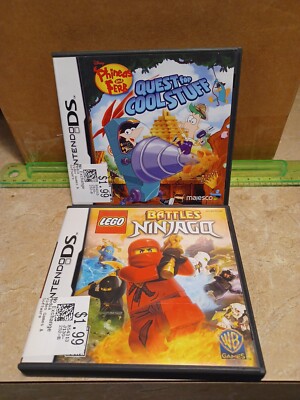 Nintendo DS LEGO Battles: Ninjago And Phineas And Ferb Quest For Cool Stuff 