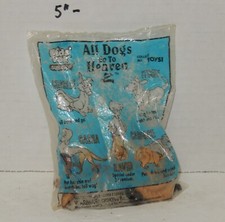 1996 Subway Kids Pak Toy All Dogs Go To Heaven 2 Charlie Pull & Go Don Bluth MIP