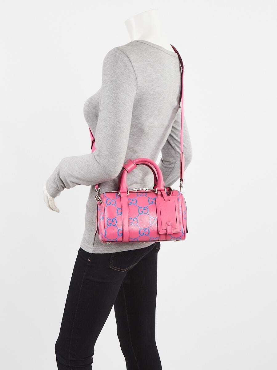 【VS・PINK】 ホリデーコレクション ★スポーツ ダフル BAG★ 折りたたみボストンバッグ ジプシー＆ヌネット総柄（ピンク